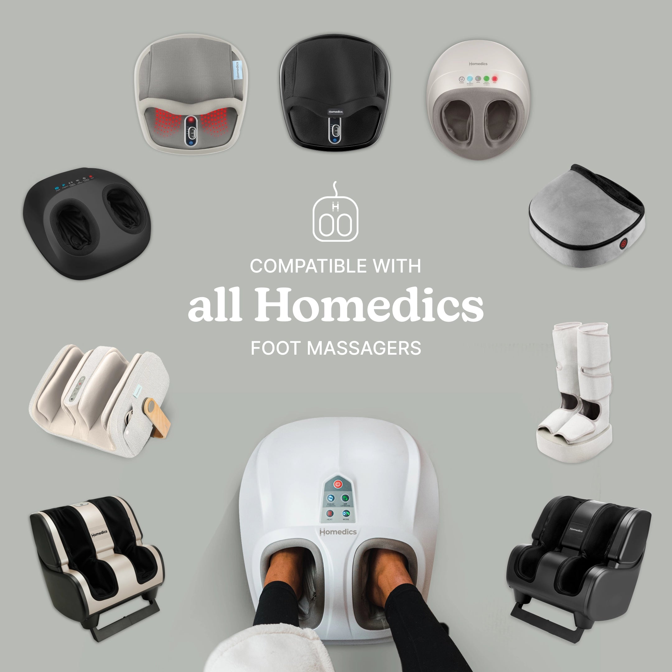 Homedics Foot Massager Gel Inserts - Image 6