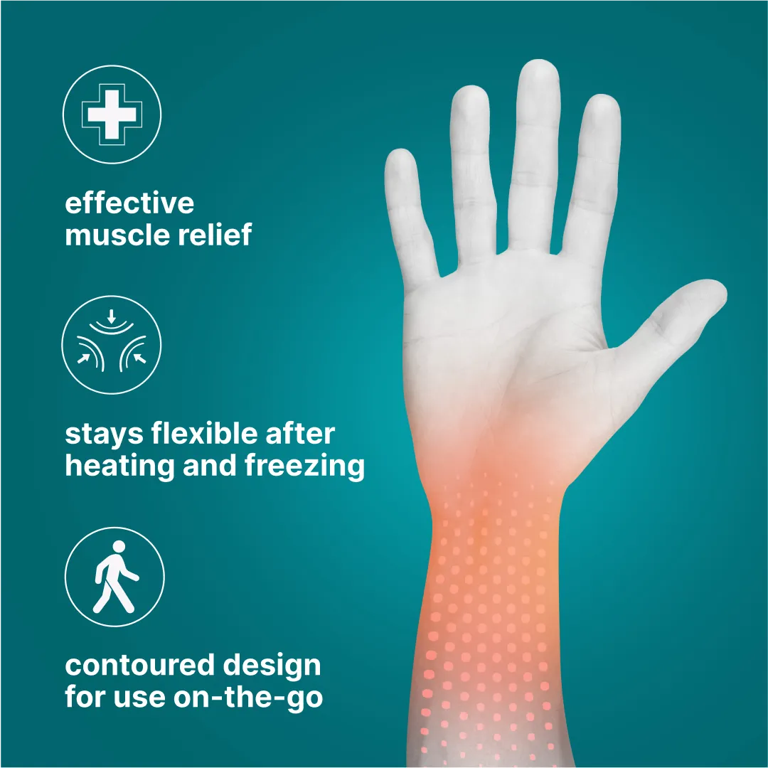 Hot and Cold Relief Gel Hand Sleeve - Image 2